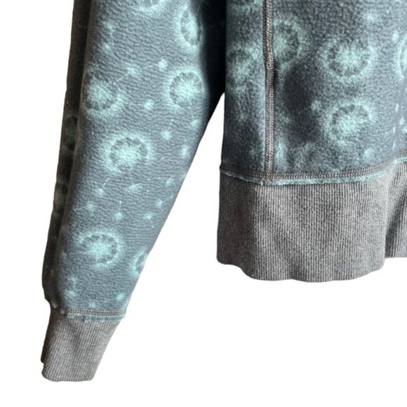 Lululemon Reversible Scuba Hoodie Size 4 Grey and Blue Dandelion - Picture 13 of 13